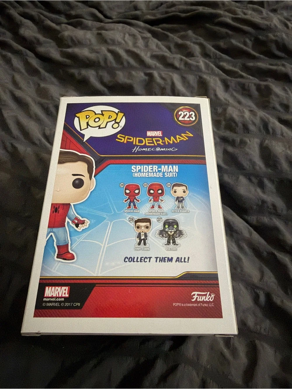 Funko Pop! Spider-Man Homemade Suit #223 Walmart Exclusive Homecoming